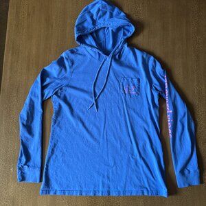 Vineyard Vines Long Sleeve Lightweight Hoodie - Size Small